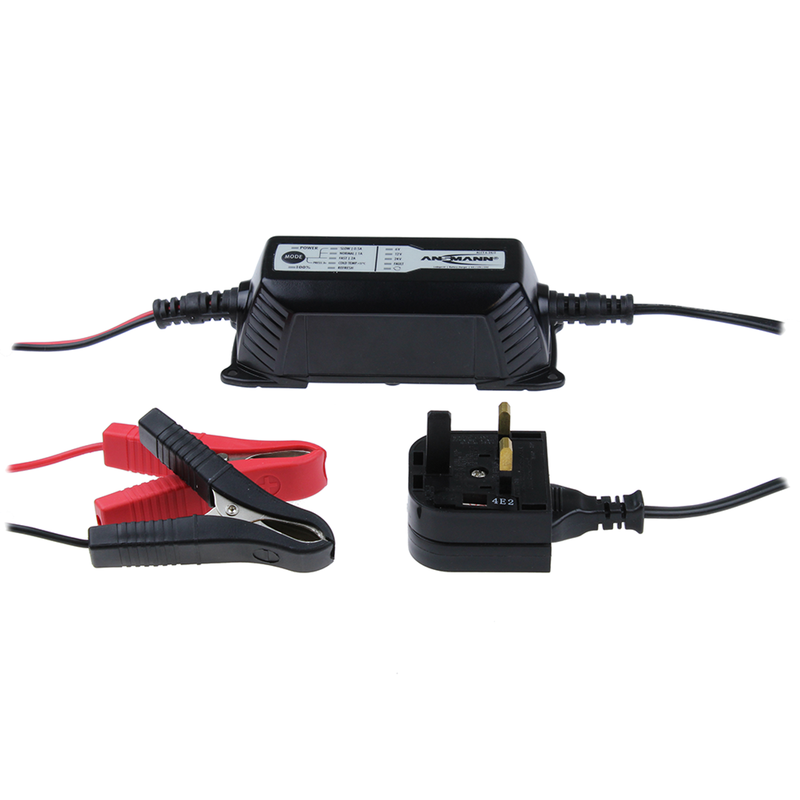 Ansmann ALCT 1.2Ah-80Ah 6V, 12V, 24V Lead Acid Battery Charger, Image 2