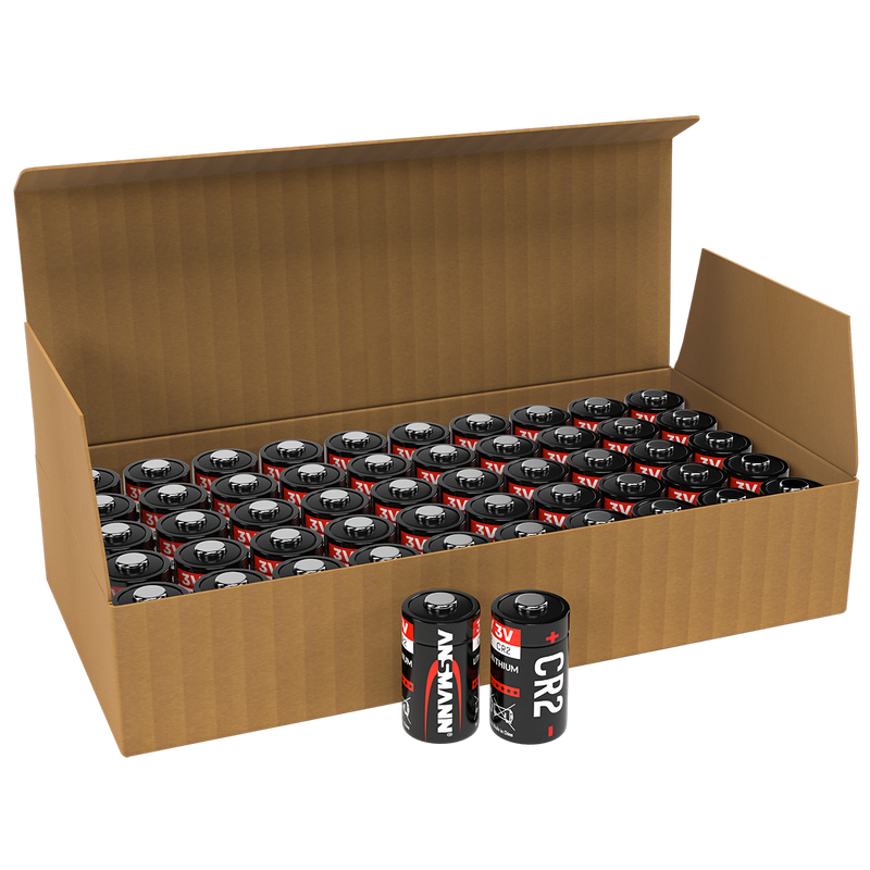 Ansmann Bulk CR2 Batteries | Box of 50, Main image