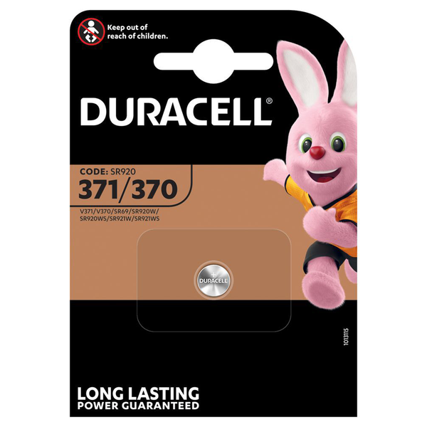 Duracell 371/370 SR920W Button Cell | 1 Pack