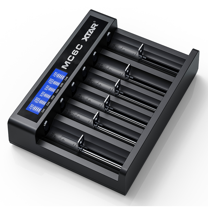 Xtar MC6C USB Battery Charger for Li-ion Batteries, Image 2