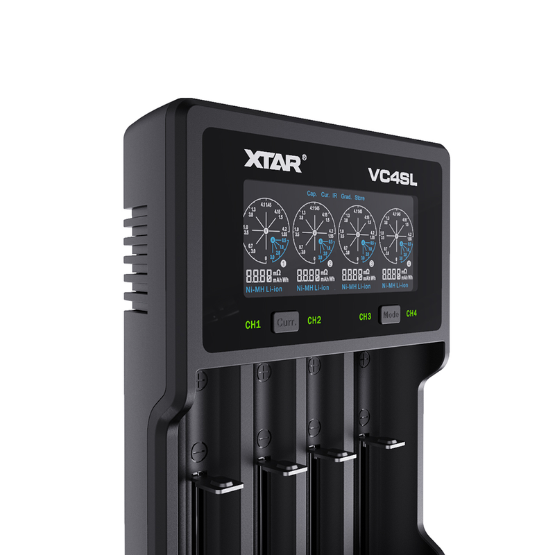 Xtar VC4SL USB Battery Charger for Li-Ion and NiMH Batteries, Image 4