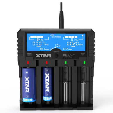 Xtar VP4 Plus Dragon Charger Set for Li-Ion Batteries, Image 4